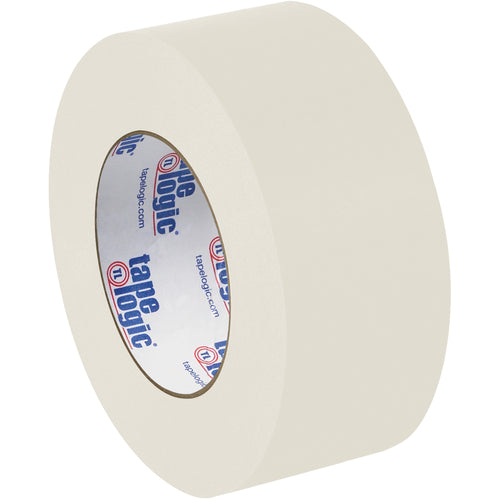Tape Logic #5400 natural white flatback tape delivers aggressive adhesion for dependable carton sealing without dispensers. Each roll measures 2