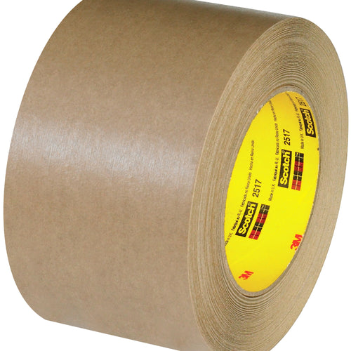 3 in x 60 yd 6.5 Mil Kraft Flatback Carton Sealing Tape 12/Case T9482517