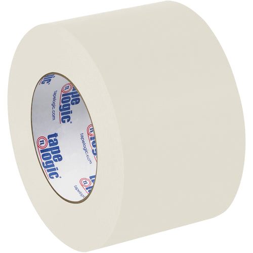 Tape Logic #5400 natural white flatback tape delivers aggressive adhesion for reliable carton sealing on high-speed packing lines. Each 3