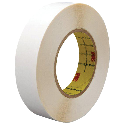 High-tack repositionable double-sided film tape engineered for packing line supervisors who need reliable adhesion without permanent bonding. 3/4