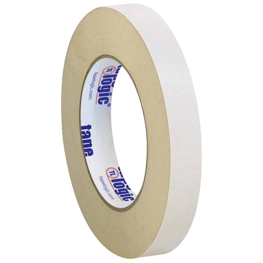 Heavy-duty double sided masking tape designed for packing line supervisors who need reliable adhesion across multiple substrates. This 7 mil crepe tape delivers consistent pressure-sensitive bonding from 50-225¬∞F and tears cleanly by hand for fast, efficient case sealing. Case of three 3/4" x 36 yard rolls pairs perfectly with the TDDC926 desktop dispenser.