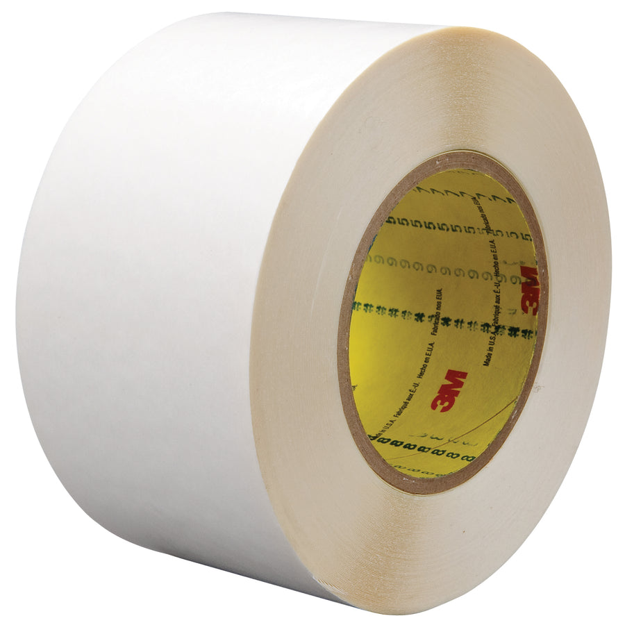 3M 9579 double sided film tape delivers high-tack adhesion to metals, plastics, and glass with hand-tearable polyethylene for clean removal. Each case includes 2 rolls of 2" x 36 yds repositionable tape with 3" core, engineered for packing line supervisors who demand reliable bonding without permanent damage.