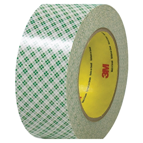 2 in x 36 yd 6.0 Mil Crepe 3M 410M Double Sided Masking Tape 24/Case T957410