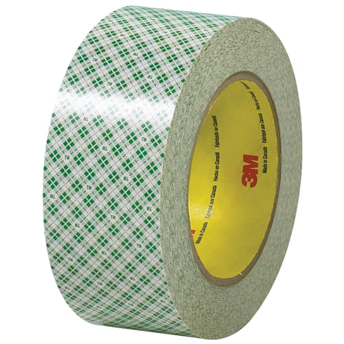 Premium 3M 410M double coated crepe masking tape engineered for high-adhesion bonding on papers, foils, fabrics, metals, and rubber. Each case includes 24 rolls of 2