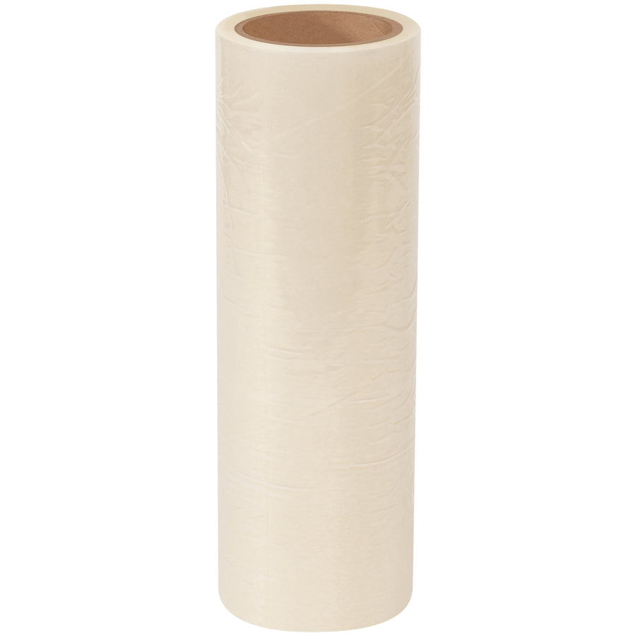 Protect high-value glass, mirrors, and glossy surfaces during transit and storage with our 12" x 200' clear protection tape. Featuring 1.7 mil polyolefin film with acrylic adhesive, this mirror protection tape peels clean without residue‚critical for reducing damage claims and line downtime. One case covers large areas with minimal waste.
