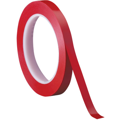 Premium 3M 471 red vinyl tape delivers instant adhesion on contact with zero dripping or cleanup‚keeping your packing line running without downtime. This 5.2 mil solid vinyl backing resists moisture, chemicals, and abrasion while bright color-locked dye provides permanent visibility. Sold by the case of 144 rolls for maximum value and consistent production performance.