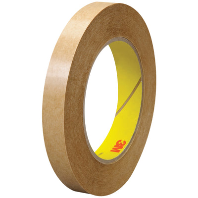 3M 463 adhesive transfer tape delivers high-tack, excellent adhesion on paper stocks for reliable case sealing and flying splices on your packing line. Each case includes 72 hand rolls of 1/2" x 60 yard tape with densified kraft paper liner. Low temperature performance and superior peel strength reduce rework and downtime.