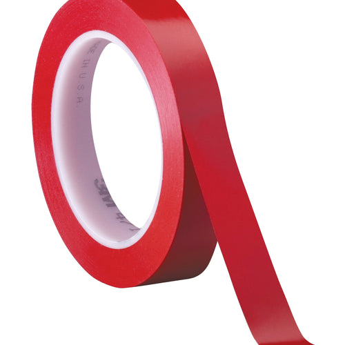 1/2 in x 36 yd 5.2 Mil Red Vinyl Safety Tape 3-Pack T9634713PKR