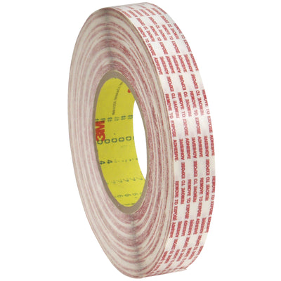 3M 476XL double sided extended liner tape with extended liner design for fast, hands-free liner removal on your packing line. The 6.0 mil polypropylene film with synthetic rubber adhesive delivers strong, consistent sealing of corrugated boxes and express mailers. Case includes 2 rolls of 1/2" x 360 yds each.