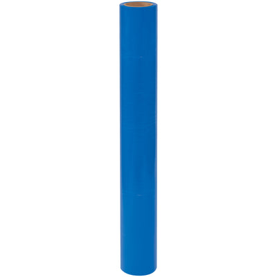 Industrial-grade 36" x 200' hard surface protection tape engineered for packing lines and facility maintenance. Translucent blue polyolefin film with acrylic adhesive removes cleanly without residue–perfect for countertops, floors, and equipment during painting or assembly. One case includes full 200' roll.