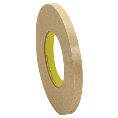 Achieve reliable flying splice and wet grab performance with 3M 9498 adhesive transfer tape. Each case includes six 1/2" x 120 yard hand rolls featuring 2.0 mil acrylic adhesive and densified kraft liner–rated for process speeds exceeding 2,000 FPM with excellent UV and plastics compatibility.