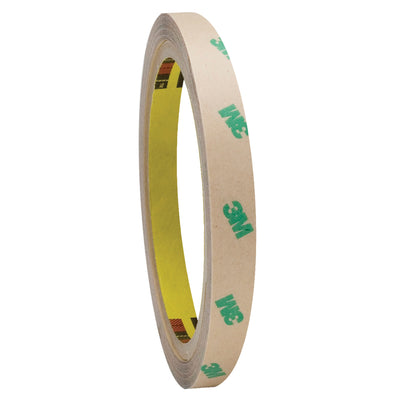 Heavy-duty 3M F9465PC adhesive transfer tape designed for packing line supervisors who need reliable, solvent and UV-resistant bonding on every run. This 1/2" x 60 yds. double-sided acrylic transfer tape delivers consistent adhesion on corrugated cores and case sealing applications. Sold as a convenient 2-pack of hand rolls for non-stop production.
