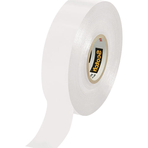 3/4 in x 66 ft 7 Mil White Vinyl Electrical Tape 100/Case T964035W