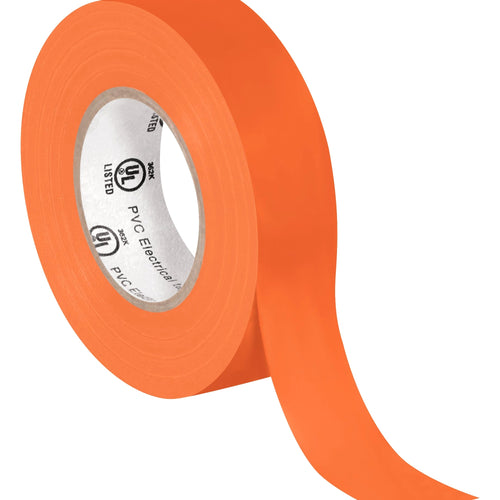 3/4 in x 20 yd 7.0 Mil Orange Vinyl Electrical Tape 10-Pack T96461810PKA