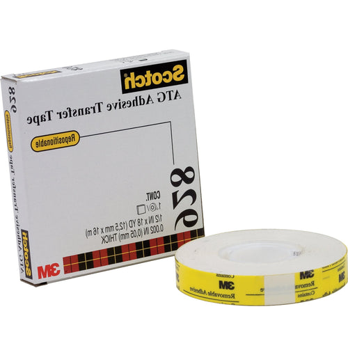 3/4 in x 18 yd 2.0 Mil Repositionable Adhesive Transfer Tape 6-Pack T9649286PK