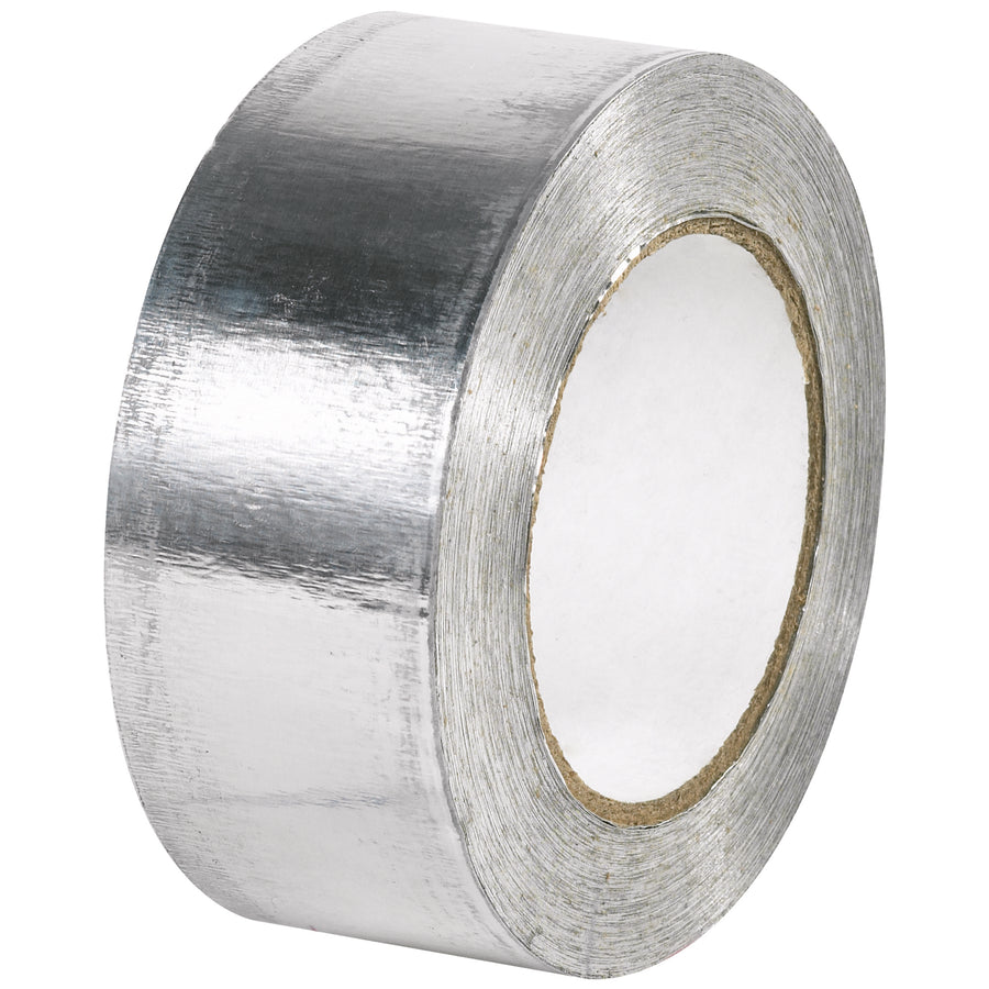 Aggressive acrylic adhesive creates a superior, lasting bond on case sealing and duct applications. This 5.0 mil industrial aluminum foil tape delivers waterproofing and vapor barrier protection with malleable foil that conforms to irregular surfaces. Sold as a case of 24 rolls for maximum line efficiency.