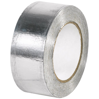 Professional-grade 2" x 60 yds aluminum foil tape engineered for packing line supervisors who demand reliable case sealing and air-leak protection. The 5.0 mil thickness with aggressive acrylic adhesive bonds instantly to cardboard, cores, and dispensers without slippage. Waterproof vapor barrier ideal for sealed carton closure and HVAC applications.