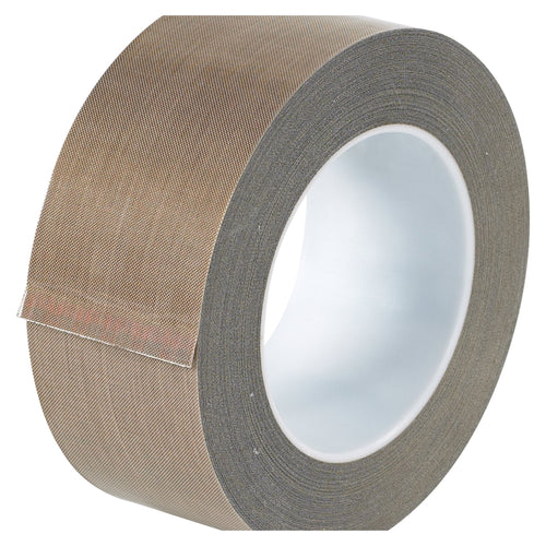 2 in x 18 yd 10 Mil PTFE Glass Cloth Tape Heat Sealing 1/Case T967223