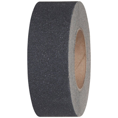 Engineered for packing lines and industrial floors where safety cannot fail. This 2" x 60' heavy-duty anti-slip tape features a coarse 60 grit sandpaper surface with extra strength adhesive, rated for -20¬∞ to 150¬∞F. One roll per case delivers proven slip resistance on sealed concrete, painted metals, and wood surfaces.