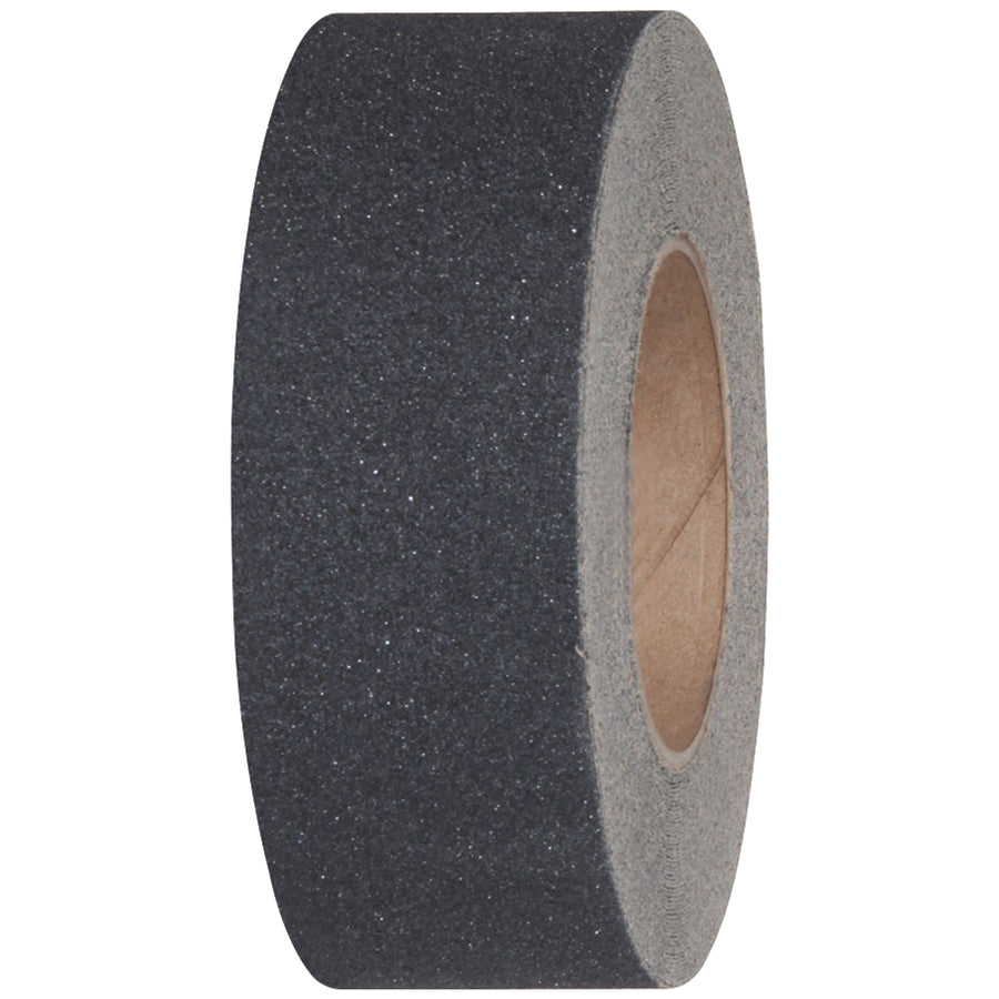 Engineered for packing lines and industrial floors where safety cannot fail. This 2" x 60' heavy-duty anti-slip tape features a coarse 60 grit sandpaper surface with extra strength adhesive, rated for -20° to 150°F. One roll per case delivers proven slip resistance on sealed concrete, painted metals, and wood surfaces.