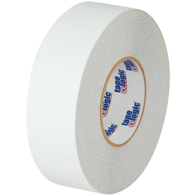 Prevent workplace slip accidents with Tape Logic heavy-duty anti-slip tape featuring a 60-grit coarse sandpaper surface and extra-strength adhesive. This 2" x 60' clear tape delivers reliable slip resistance in high-moisture industrial environments, sealed concrete, and painted metal surfaces. One case per unit‚ready for your packing line.