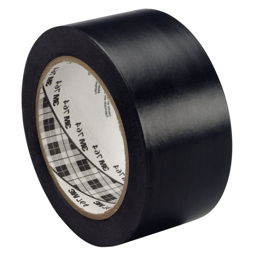 2 in x 36 yd 5.0 Mil Black 764 Vinyl Tape 6/Case T967764B6PK