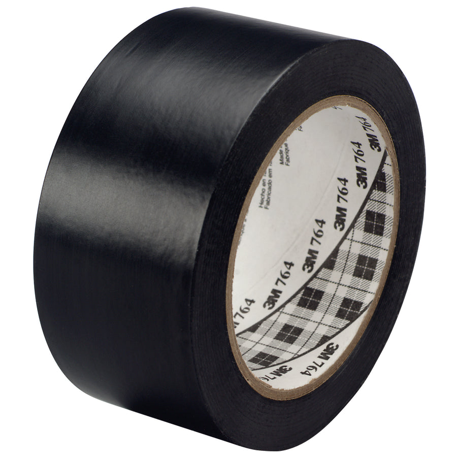 Professional-grade 3M 764 general purpose vinyl tape delivers fast, reliable case sealing with zero downtime. Each roll spans 36 yards at 2" width with 5.0 mil durable vinyl backing that resists abrasion, moisture, and chemicals. Bulk case of 6 rolls maximizes line productivity.