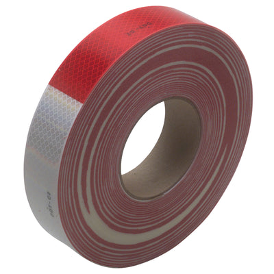 DOT-certified 3M 983 reflective tape delivers six times greater brightness than conventional markings with superior reflectivity at angles up to 90°. This 2" x 150' roll features 22 mil durable, non-corroding material ideal for high-visibility safety applications. Maintains conspicuity in day and night conditions–NHTSA compliant and ready to deploy.