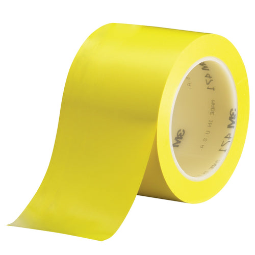 3 in x 36 yd 5.2 Mil Yellow 471 Vinyl Safety Tape 3/Case T9684713PKY