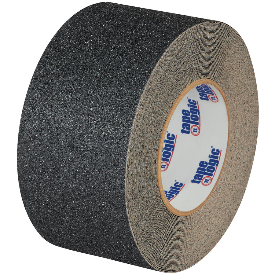 Packrift's 3" x 60' black anti-slip tape features an 80 grit sandpaper tactile surface with aggressive adhesive backing to prevent costly slip-and-fall accidents on floors, stairs, and equipment. At 28 mil thickness, this non-slip floor tape adheres securely to clean, dry surfaces and performs reliably across -20°F to 150°F temperature ranges. One roll per case delivers immediate safety solutions for busy packing lines and warehouses.
