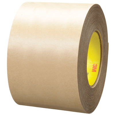 3M 9485PC double-coated adhesive transfer tape provides excellent adhesion to plastics, foams, and textured surfaces with fiber-reinforced acrylic for superior roll stability. This 4" x 60 yds hand roll features 5.0 mil thickness and high temperature/solvent resistance. Sold as a case of 8 rolls for packing line efficiency.