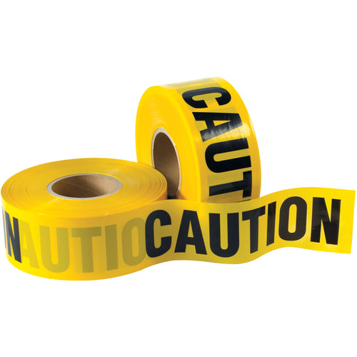 Maximize hazard awareness on your packing line with our 3 mil barricade tape featuring bold 2