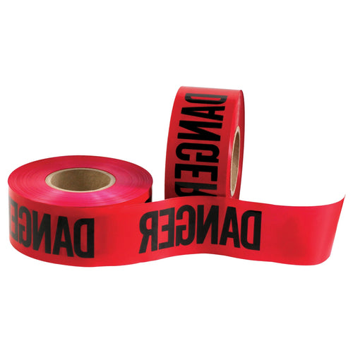 3 in x 1000 ft 3.0 Mil Barricade Tape Danger 4/Case T968DDD
