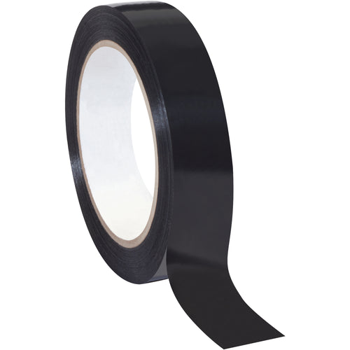 Tape Logic poly strapping tape delivers reliable light-duty bundling and palletizing for packing lines that demand consistent performance. Each roll measures 1