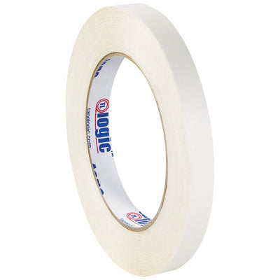 Packrift's Tape Logic double sided film tape delivers permanent, conformable bonding for high-speed packing lines. This 1/2" x 60 yard roll features a 3.5 mil vinyl film with acrylic adhesive and standard 3" core for seamless dispenser compatibility. Two-pack case ideal for paper and foil splicing without line stoppages.