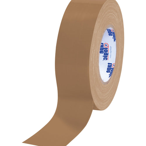 2 in x 60 yd 10 Mil Brown Duct Tape 24/Case T987100BR