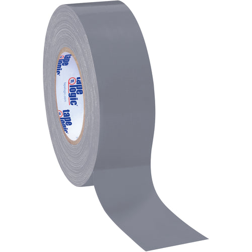 Heavy-duty 10 mil silver duct tape designed for packing lines and industrial applications. Each roll is 2