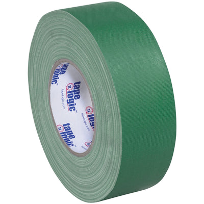 Professional-grade 11 mil green gaffers tape that won't leave residue on your packing line equipment or warehouse surfaces. This 2" x 60 yd roll delivers 36 lb tensile strength for secure wire and cable bundling. Sold as a case of 3 rolls for consistent, high-volume production.