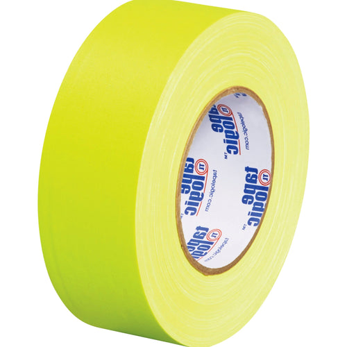2 in x 50 yd 11 Mil Fluorescent Yellow Gaffers Tape 24/Case T9874FY