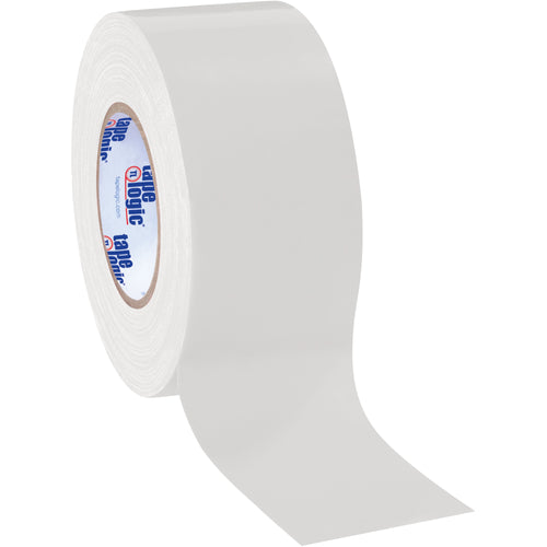 Heavy-duty 10 mil white duct tape engineered for high-speed packing lines and case sealing. Each case delivers 16 rolls of 3