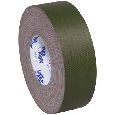 Tape Logic 11 mil gaffers tape delivers industrial-grade holding power without residue on conveyor systems, case sealing, and floor securing. 3" x 60 yd rolls in olive green with 36 lb tensile strength. Sold as a case of 16 rolls–the dependable choice for high-volume packing lines.