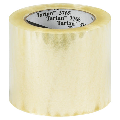 Protect shipping labels from damage and smudging with 3M Tartan‚Ñ¢ 3765 label protection tape‚wide 4" rolls cover most labels in one application. This utility-grade, 1.5 mil clear tape withstands outdoor conditions down to 40¬∞F and is ready to ship in cases of 12.
