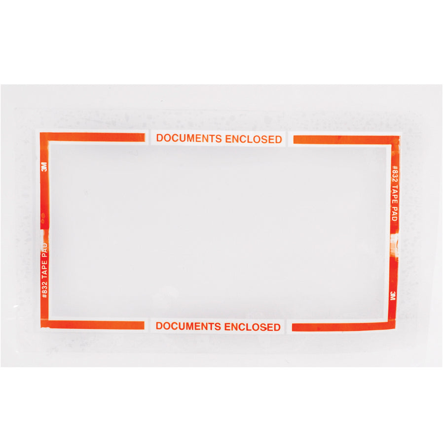 Speed up case sealing with 3M 832 pouch tape pads–10" x 6" clear acrylic tape in a case of 40. Pre-cut, ready-to-use design eliminates dispenser setup and reduces labor time. Ideal for high-volume packing lines that need reliable document protection without complexity.