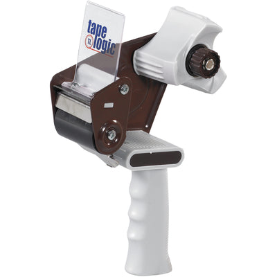 The Tape Logic 2" Deluxe Carton Sealing Tape Dispenser delivers precise, consistent tape application with an adjustable tension control knob and heat-treated steel blade. Built from reinforced steel frame and high-impact plastic for durability on fast-paced packing lines. Sold as 1 dispenser–reduce application time and improve case sealing quality.