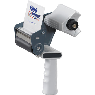 The Tape Logic 3" Deluxe Carton Sealing Tape Dispenser delivers effortless, consistent tape application for high-speed packing lines. Built with a reinforced steel frame, heat-treated steel blade, and adjustable tension control knob, this pistol-grip dispenser ensures reliable core compatibility and precise tape sealing every time. One dispenser per order.