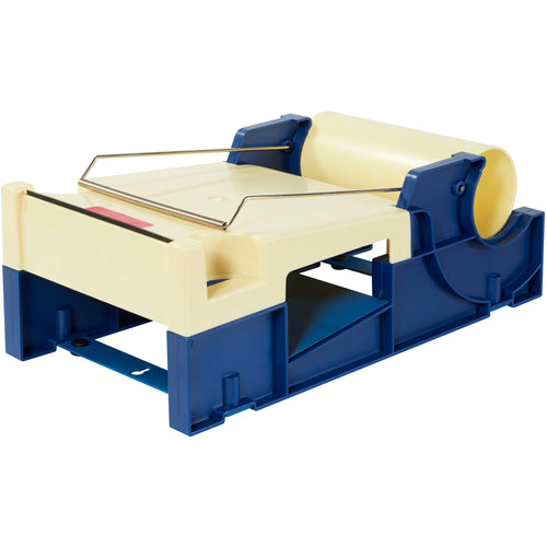 Streamline your label protection workflow with this 6-inch plastic tape dispenser. Engineered for standard-size rolls of label protection and pouch tape, this dispenser delivers reliable, hands-free application for shipping coordinators managing high-volume orders. Sturdy plastic construction ensures durability in fast-paced logistics environments.