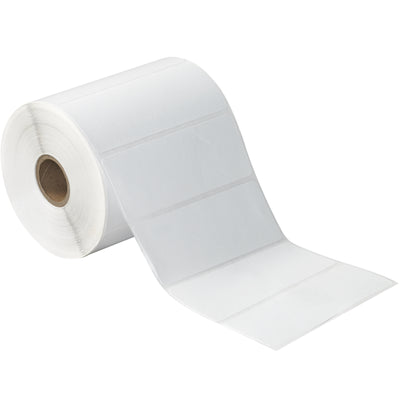 High-quality 4x1.5" white direct thermal labels designed for fast, reliable desktop label printing without ink or toner. 52# label stock with permanent adhesive ensures professional shipping labels that stay put. Each case contains 12 rolls wound on 1" cores–ready to load and print.