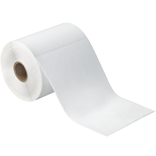 Print clear, durable shipping labels directly without ink cartridges using these 4x6.5