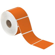 2x3 Orange Desktop Thermal Transfer Labels 500/Roll
