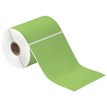 4x6 Green Thermal Transfer Labels - Desktop, 250/Roll